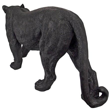 Design Toscano Shadowed Predator Black Panther Statue: Large JQ4019